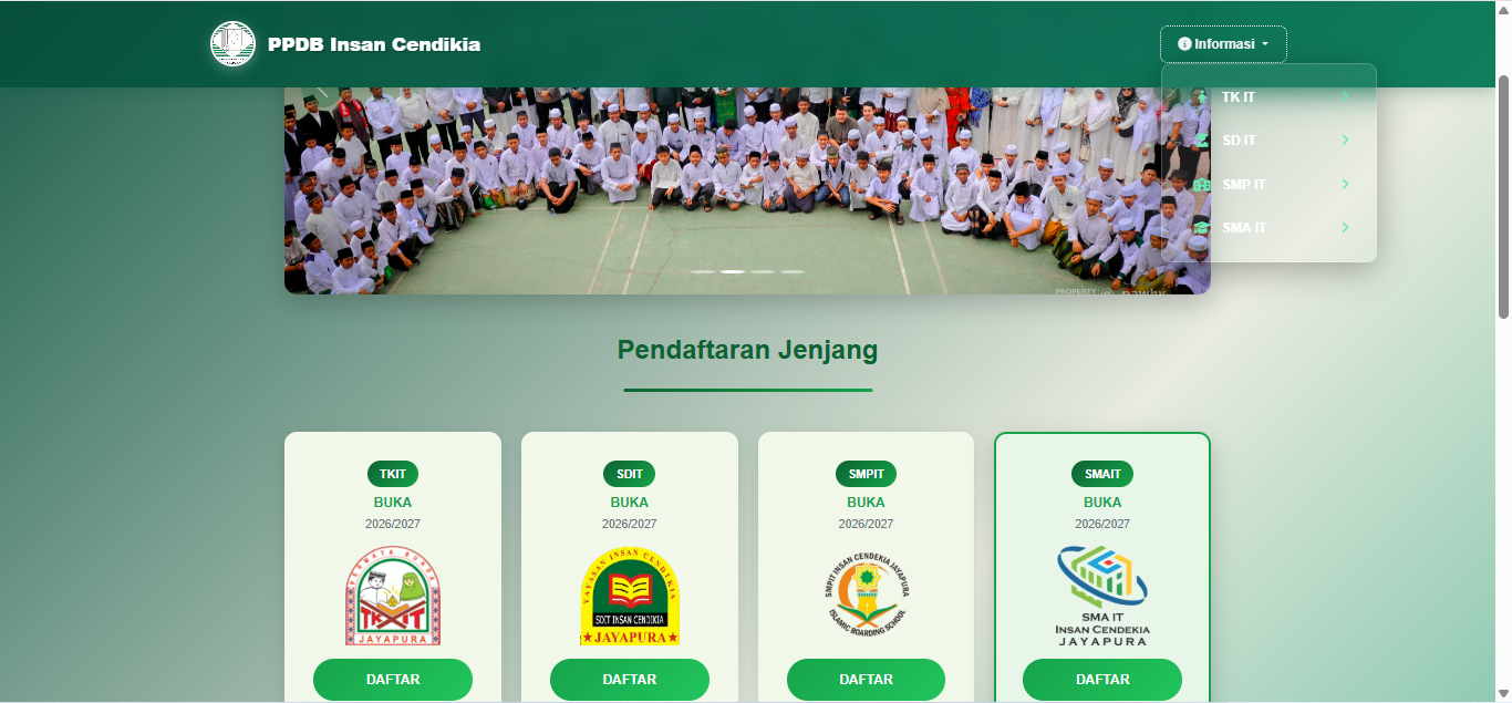 Landing Page Website