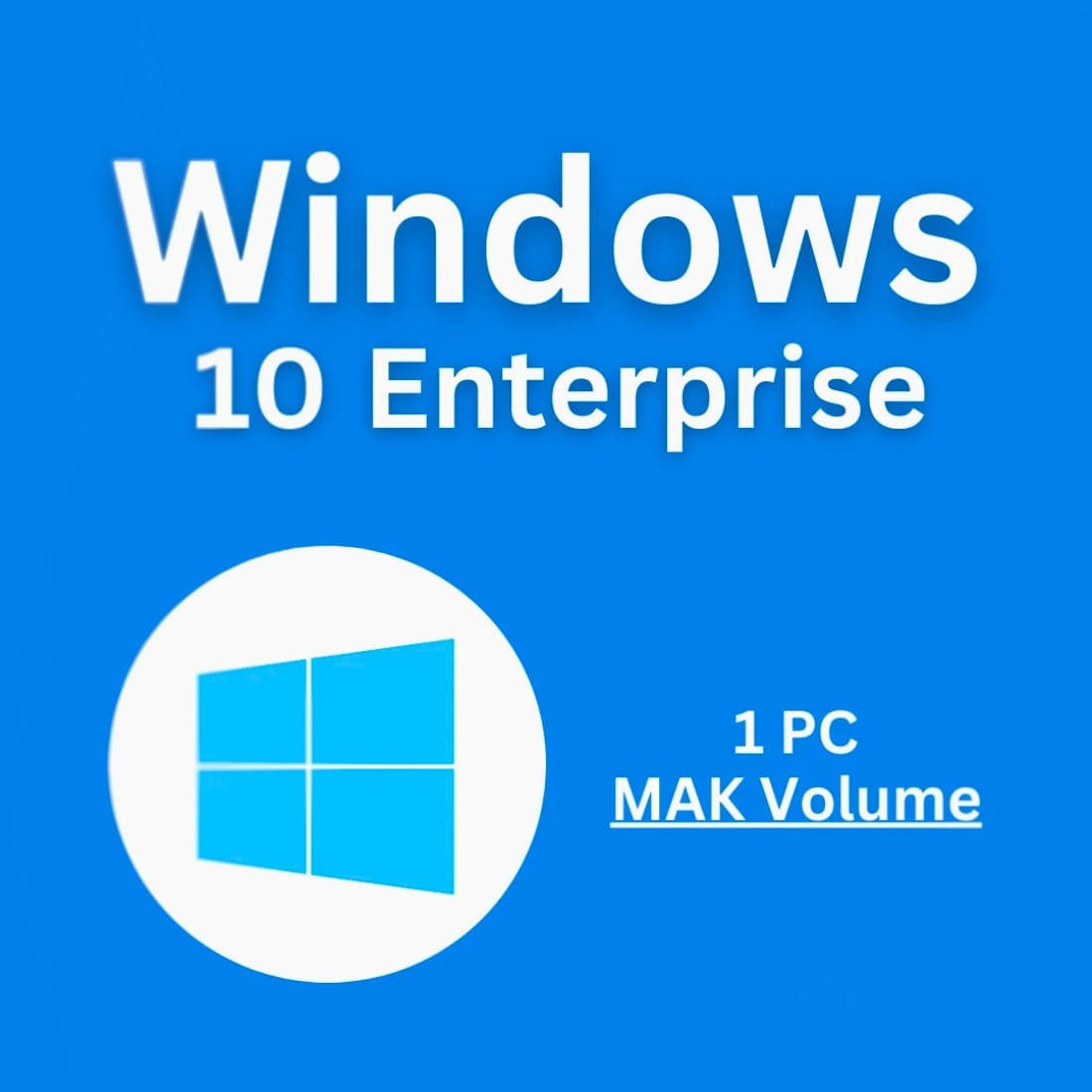 Aktivasi Windows 10 Enterprise MAK Volume